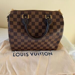 Louis Vuitton Speedy Bandoulière 25 Damier Ebene